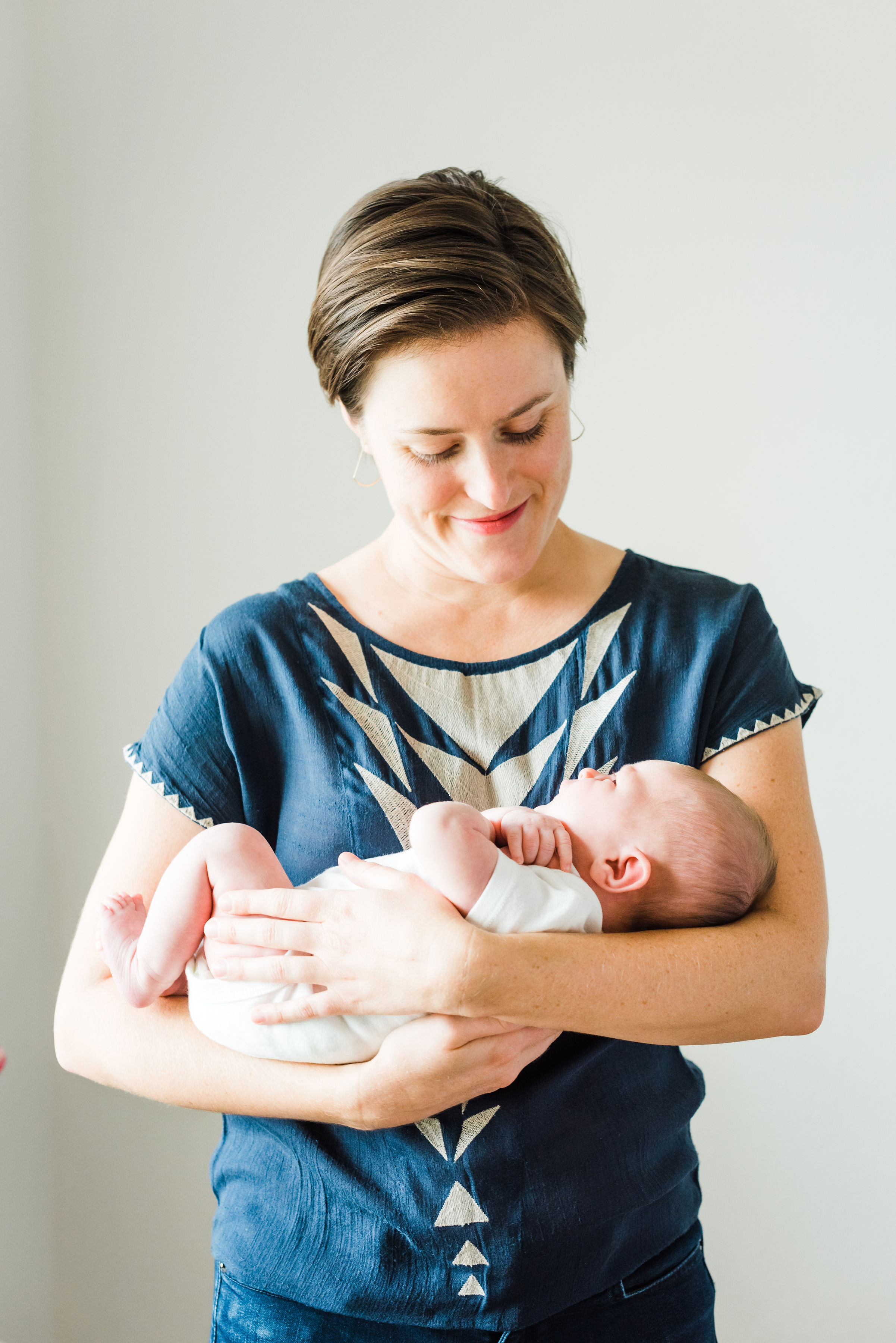 Chelsea providing gentle newborn care support